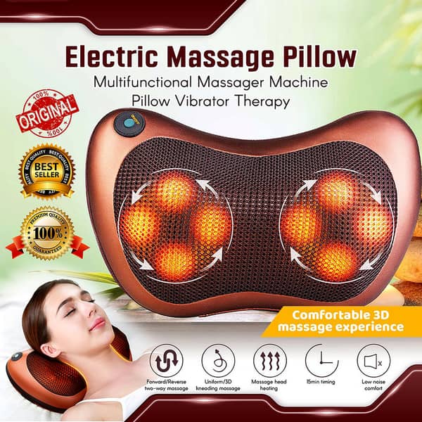 Electric pillow massager