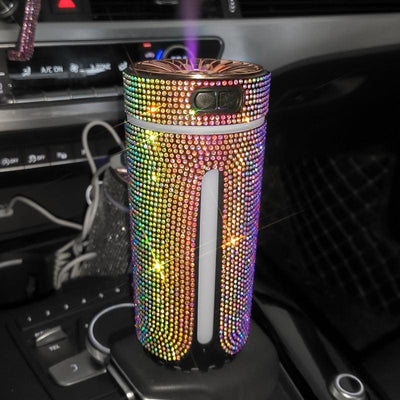 Car Air Humidifier Bling Led Light