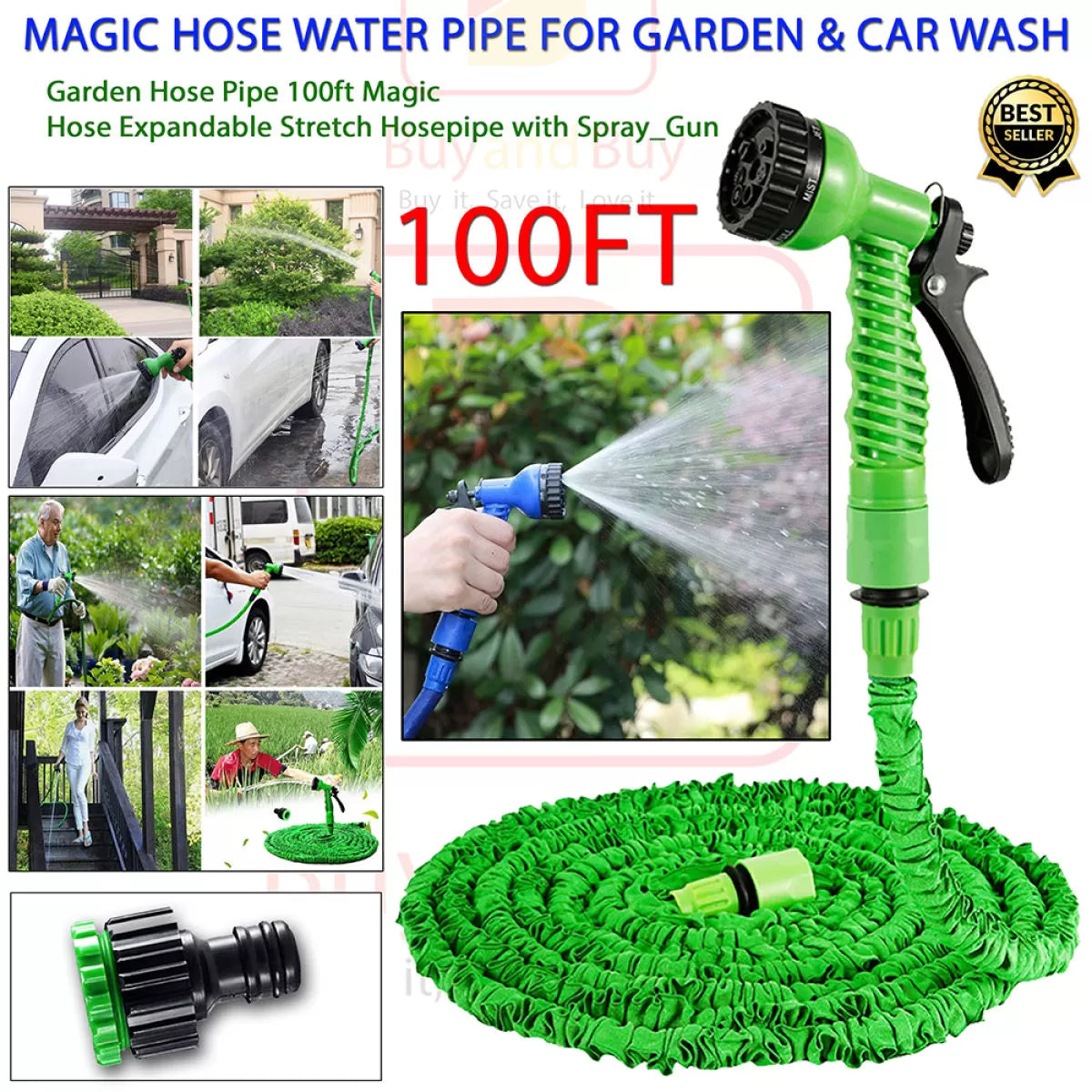 Magic Hose Pipe 100 Ft